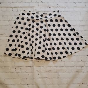 Polka dot skirt